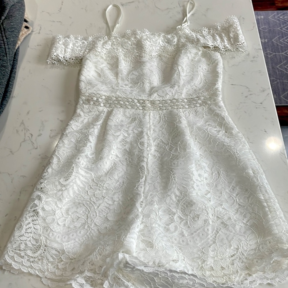 Lace romper